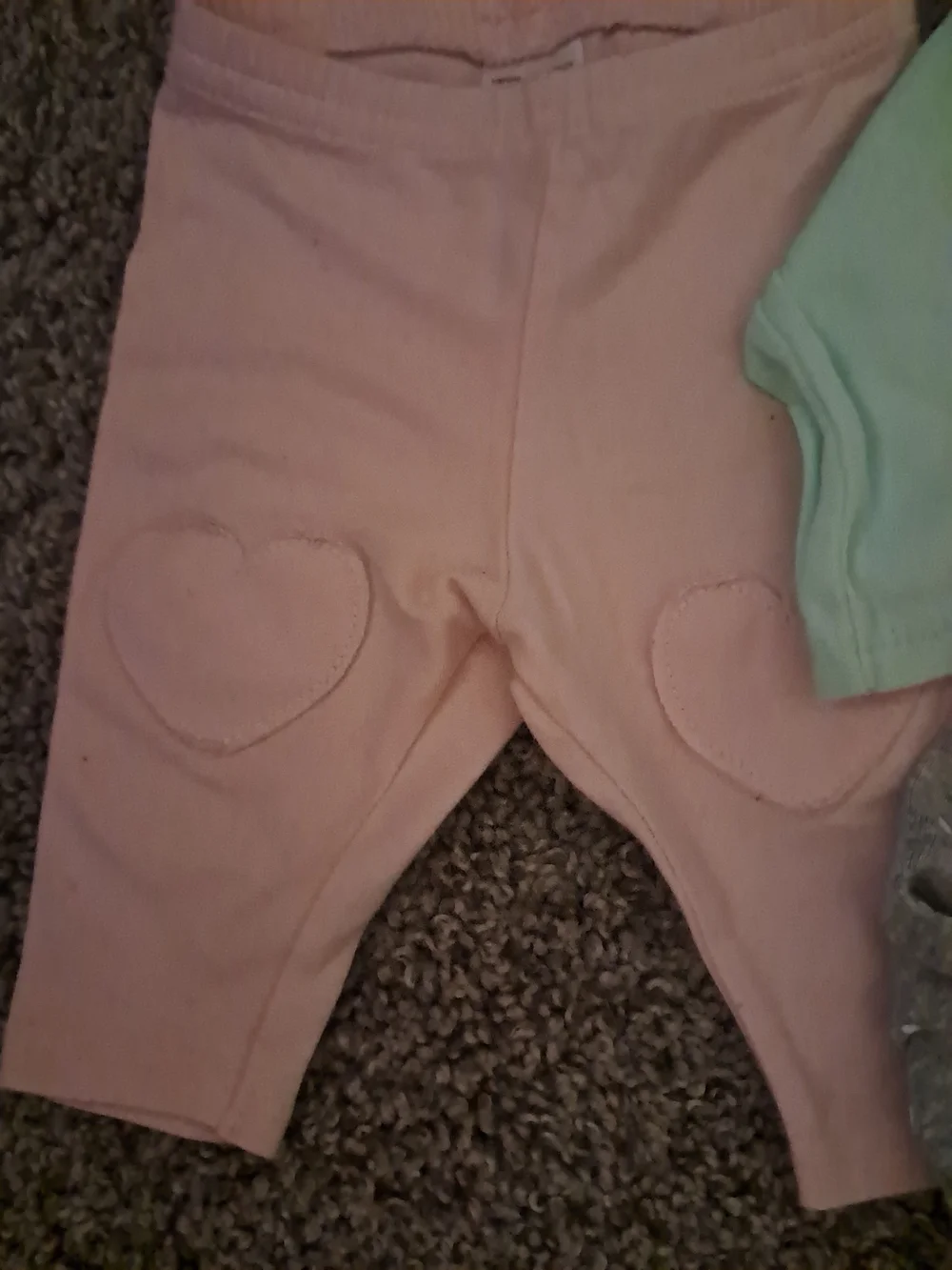 Carter's Gray & Mint Baby Outfit Set